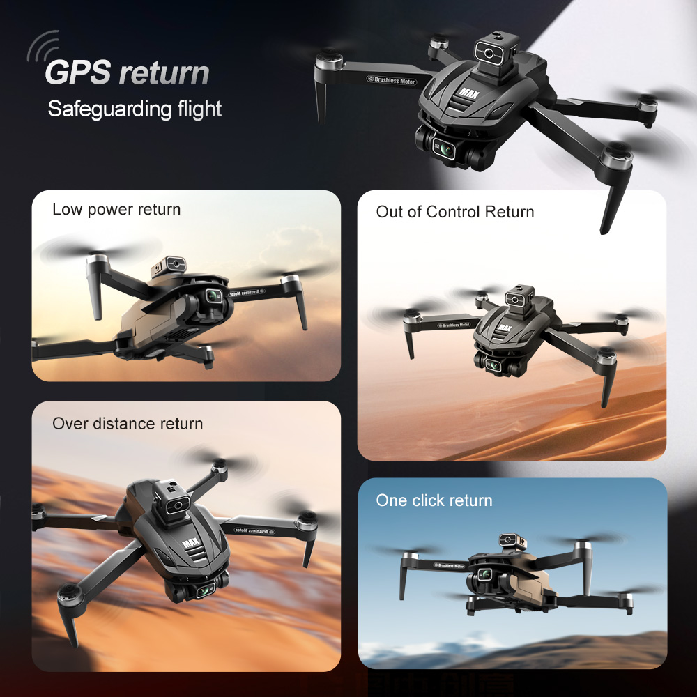2025 V168 Pro MAX GPS Drone 8K - Dji Drone Air 3 ulasan dan harga