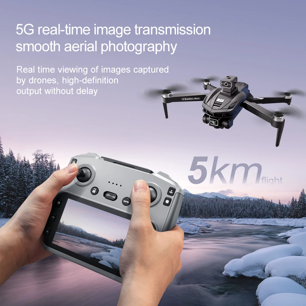 2025 V168 Pro MAX GPS Drone 8K - Dji Drone Air 3 ulasan dan harga