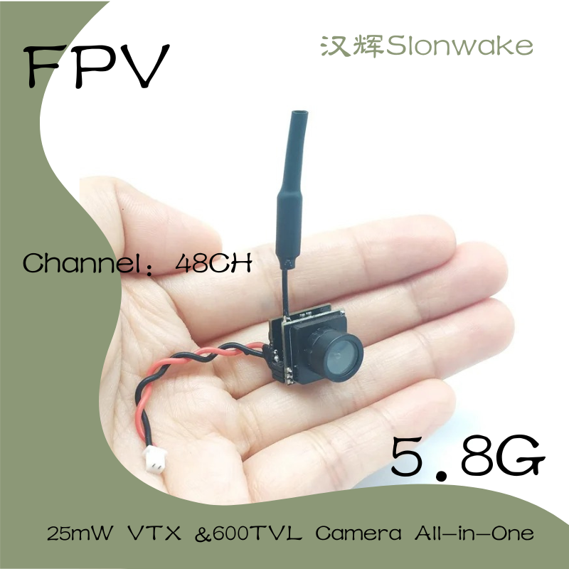 Slonwake 5.8G 48CH 25mW FPV VT - Fpv Drone Transmitter ulasan dan harga